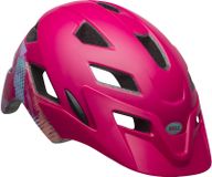Bell Sidetrack Fietshelm Kinderen roze/rood