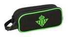 REAL BETIS BALOMPIÉ - Double trousse pour enfants, idéal pour écoliers, confortable et polyvalent, qualité et durabilité, 21 x 6 x 8 cm