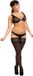 Glamory Biggi Big Lace - Hold-up kousen - 40 den - maat 3XL (56-58) - zwart