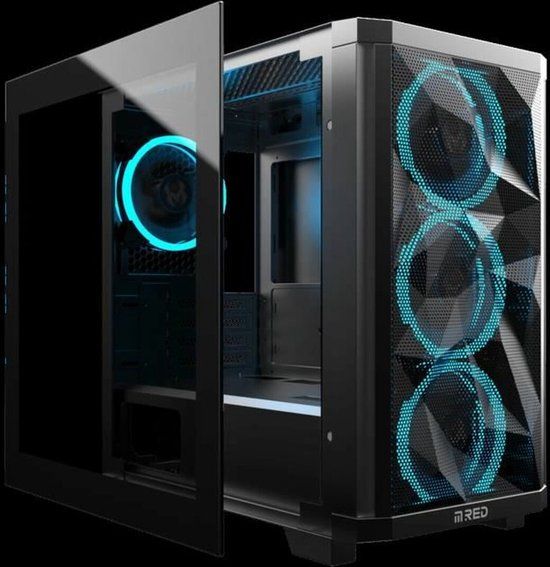 MRED ATX Semi-tower Box MRED Black