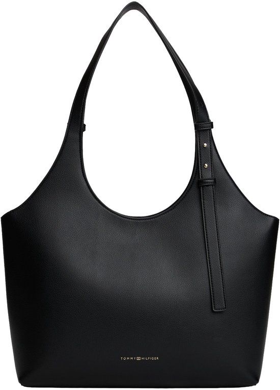 Tommy Hilfiger Logo Shopper - 44 cm (Black)