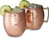 Relaxdays - Moscow Mule Beker - 2 stuks - verkoperd roestvrij staal - 50 cl