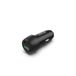 UNITEK Powertrain Duo Chargeur de voiture Noir 38W USB-A USB-C QC 3.0