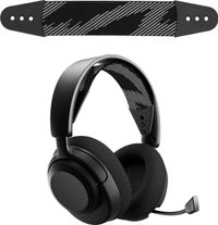 kwmobile Vervangende koptelefoonband voor SteelSeries Arctis NOVA 1 / NOVA 1X / NOVA 3 koptelefoon band - Nylon zachte hoofdband voor hoofdtelefoon in zwart / grijs