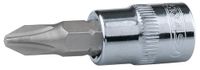 KS Tools 918.1682 1/2" CHROMEplus Bit-dopsleutel PZ3