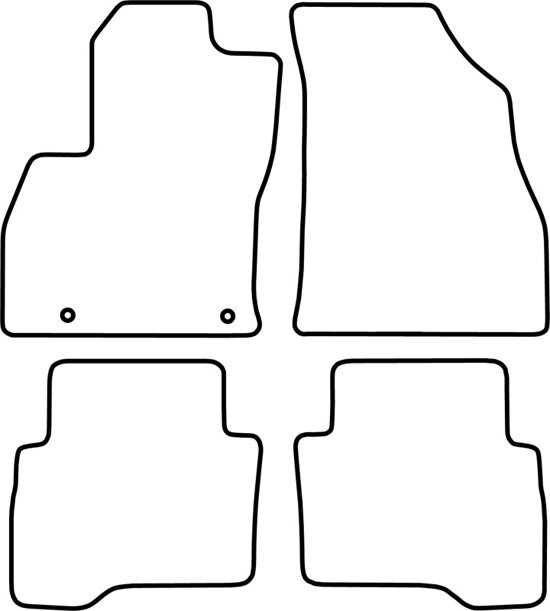 AutoStyle Automatten Citroen Nemo Multispace