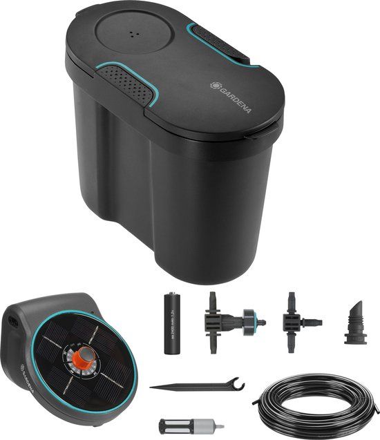 Gardena AquaBloom - Irrigatiesysteem voor 20 planten - Zwart