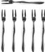ByOn Vorkenset Waverly 6St./Set Zilver Hout