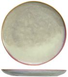Cosy & Trendy Ontbijtbord Trentino Groen/Roze - Set van 4
