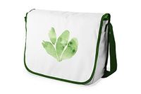 Bonamaison Digitally Printed Messenger School Bag with Khaki Strap for Students, Crossbody Bag, Courier Bag, Shoulder Bag for Kids, Girls, Boys, Size: 29x36 cm