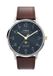 Timex Waterbury Classic Moon Phase Kwarts Analoog Horloge Zilveren Toon Case: 100% Stainless Steel | Armband: 100% Leather 40 mm TW2W75700AJ