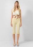 Q/S designed by - Dames broek - Maat 36 - Vrouwen - Geel - voering