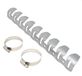 DRC 4t Universal Auspuffschutz Silber