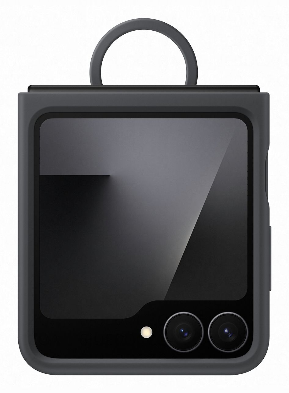 Samsung Galaxy Z Flip 7 FE Silicone Cover - Black
