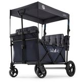 FableKids LEO X4Plus met dak opvouwbare trolley Blueberry Blauw