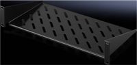 Rittal 5501.625 19 inch Apparaatbodem voor patchkast 2 HE Vast inbouw Zwart