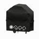 Sans marque Housse de barbecue - Imperméable, coupe-vent, résistant aux UV et indéchirable - Pour barbecue - 120x66x120 cm