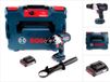 Bosch GSB 18V-110 C Perceuse à percussion à batterie Professional 18V 110 Nm + 1x batterie 2,0 Ah + L-Boxx - sans chargeur