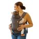 Infantino Babydrager 4-in-1 flip, ergonomische en converteerbare babydrager, 4 draagmodi, comfortabel, verstelbare gevoerde riemen voor baby's van 3,6 tot 14,5 kg, luipaard