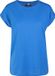 Urban Classics Extended Shoulder Tee T-shirt Femme - Bleu - S