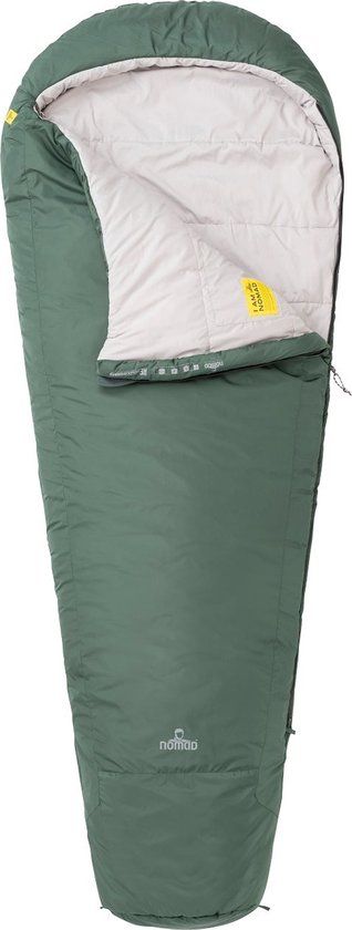 NOMAD Inca Premium 1300 Mummie Slaapzak Trekking Groen Left