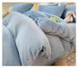 Housse de couette douce en peluche de 150 x 200 cm