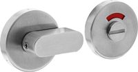 Intersteel Rozet toilet-/badkamersluiting comfortknop rond verdekt rvs geborsteld