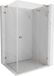 Mexen Lunar L porte battante cabine de douche droite 95 x 90 cm, transparent, cuivre brossé