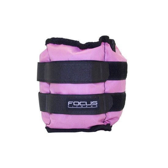 Focus Fitness Pols-/enkelgewicht - 1 x 2,5 kg - Roze