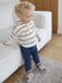 Vertbaudet Gestreepte trui met capuchon baby