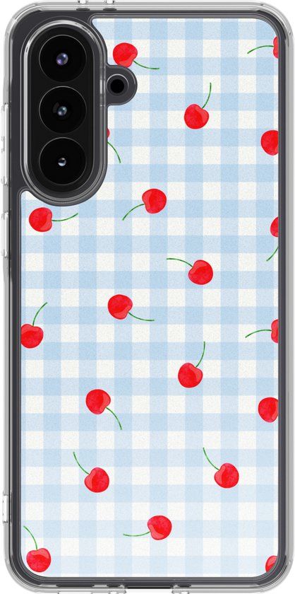 imoshion Hoesje - Geschikt voor Samsung Galaxy A56 (5G) - Design hoesje - Cherry Check