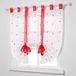 Vouwgordijn Romeinse stijl Rouge 60 x 140 cm