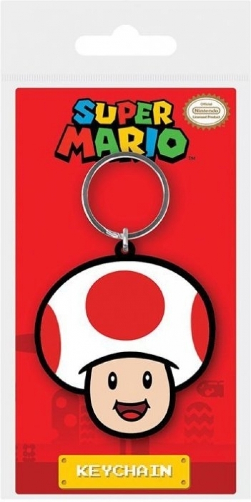 Pyramid International super mario - toad rubber keychain