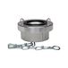 RIEGLER 108264-2407.105 Storz-Blindkoppeling, ketting, aluminium, Storz-maat 90, KA 105 mm, 1 st