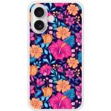 Apple iPhone 16 Fleurs exotiques Verstevigd hoesje met sublimatie bedrukking