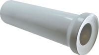 Wiesbaden ABU Closetaansluiting Recht - 110 x 400 mm - Creme