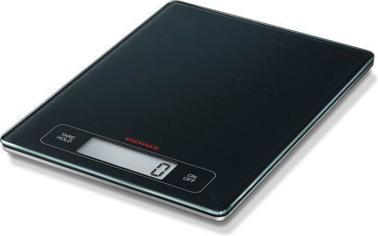 Soehnle Page Profi Elektronische keukenweegschaal Zwart, Zilver 15 kg