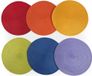 Merkloos Excelsa Ronde set van 6 placemats, veelkleurig, diameter 36 cm