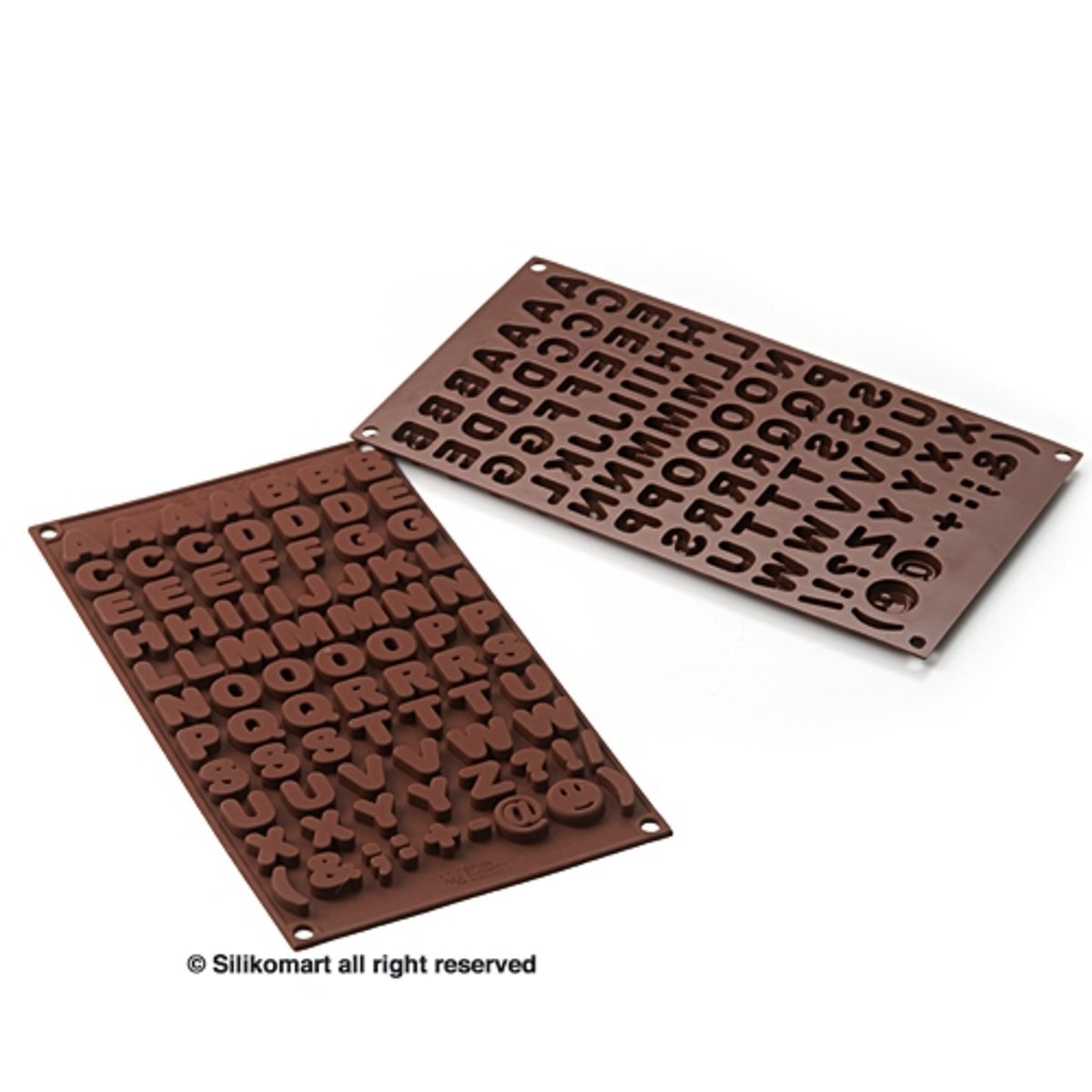 Silikomart Easy Choc Letters - chocoladevorm