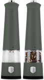 BerlingerHaus Moulin à poivre et à sel électrique, set de 2 pièces, Matte Green Collection