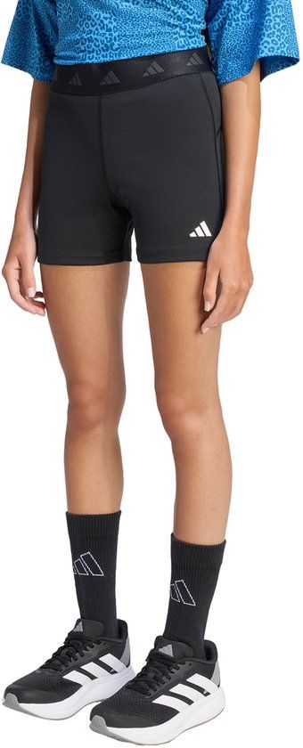 adidas Performance TECHFIT Korte Legging - Kinderen - Zwart