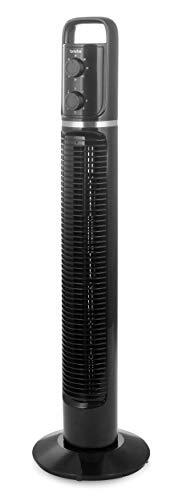 Briebe FN-122988 Torenventilator, stil, timer, oscillerend, 3 snelheden, 81 cm, zwart