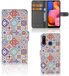 Samsung Galaxy A20s Étui Couleur Tuiles
