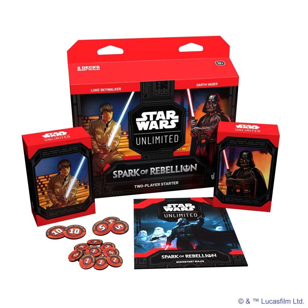 Asmodee Star Wars: Unlimited TCG - Spark of Rebellion 2-Player Deck