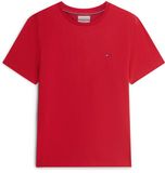 Tommy Hilfiger Heren ESS SEASONAL REG FIT SOLID TEE MW0MW39995 S/S T-shirt, rood, L