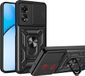 Techsuit Hoesje geschikt voor Oppo A60 4G - Camshield Back Cover - Zwart