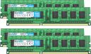 BRAINZAP 16 Go (4 x 4 Go) DDR3 1600 MHz PC3-12800U DIMM CL11 2Rx8 1,5V, mémoire vive non tamponnée, non ECC, pour ordinateur de bureau. Module de mémoire