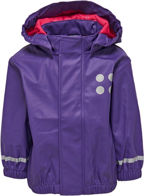 Lego Wear Jane Regenjas - Dark Purple - Maat 80