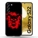 Beschermhoes Samsung Galaxy S22 Doodskop Beschermhoes
