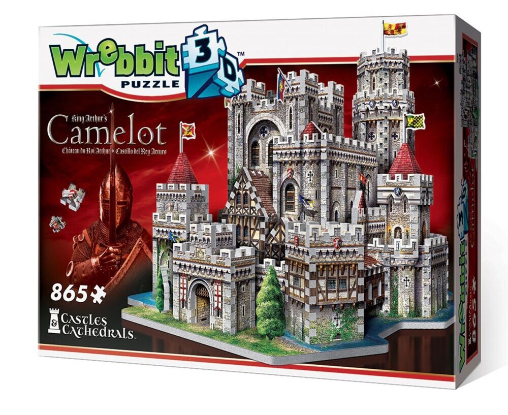 wrebbit 3D Puzzel - King Arthur s Camelot 865 stukjes